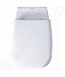 DURAVIT - D-Code Závěsné WC s klasickým sedátkem, bílá 45351900A1