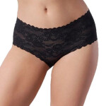 Dámské kalhotky Bellie black maxi - JULIMEX černá XL