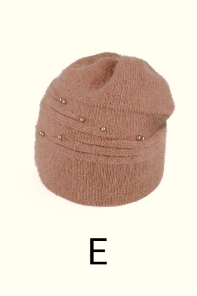 Dámská čepice P-073 karamel univerzální