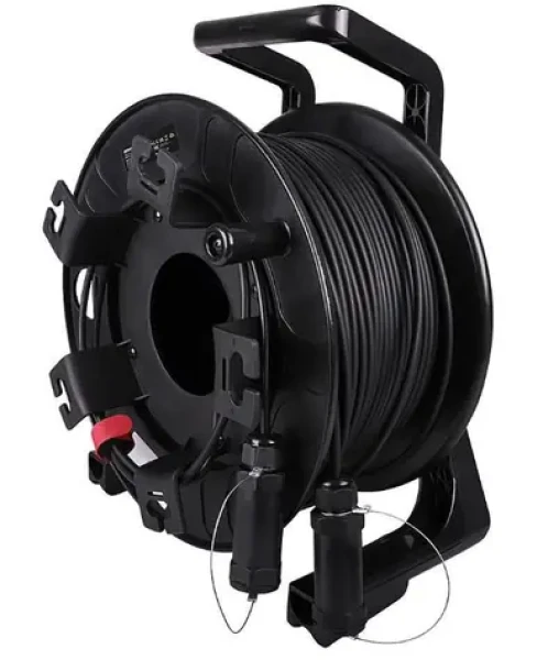 Lindy Fibre Optic Hybrid HDMI 8K60 pancéřovaný 100 m / HDMI kabel / HDMI 2.1 / optický hybrid / pozlacené konektory (38533)