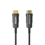 Unitek HDMI 2.0 AOC 50 m černá / Kabel optický / 4K 60Hz (C11072BK-50M)