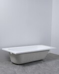 Erga Pureline-O, vana 1500x700x400 mm bez nožiček, bílá lesklá, ERG-V07-PURELINE-O-150x070-WH ERG-V07-PURELINE-O-150X070-WH