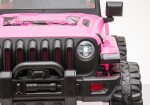 Mamido Dětské elektrické autíčko Jeep Speed růžové