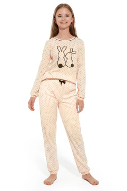 Dívčí pyžamo 961/151 Rabbits CORNETTE Růžová
