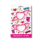 Dortisimo Sada vykrajovátek Srdíčka s bleskem a křídly (2 ks)