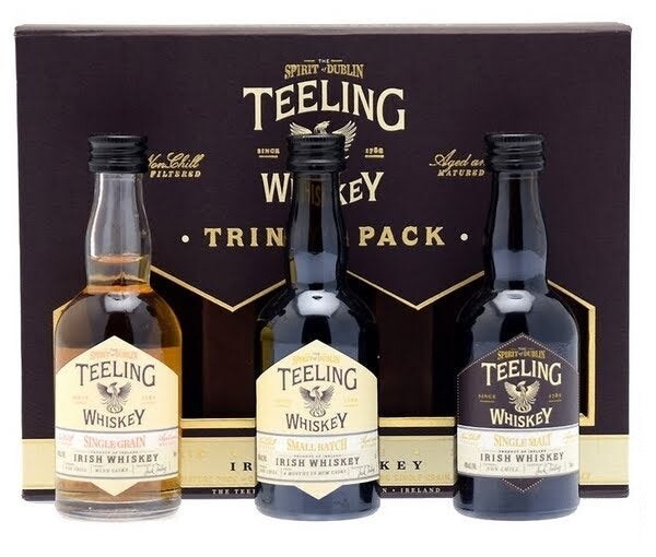 Teeling whisky Trinity Pack 46% 3 × 0,05 l (set)