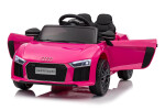 Mamido Dětské elektrické auto Audi R8 Spyder růžové PINKY