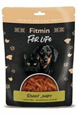 Fitmin FL dog,cat poch. Králičí jerky 70g