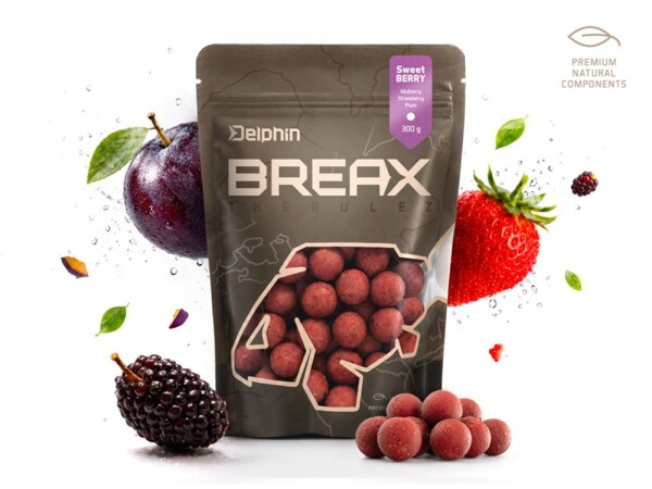 Delphin Boilies BreaX / SweetBERRY 300g - 20mm,Delphin Boilies BreaX / SweetBERRY 300g - 20mm