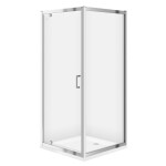 CERSANIT - KOUT ČTVEREC 90x90X190 TRANSPARENT SKLO S154-006+S154-008