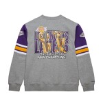 Mitchell & Ness Pánská mikina Los Angeles Lakers NBA All Over 4.0 Crew Velikost: 2XL