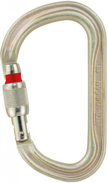 Karabina PETZL Connector Vulcan Screw-lock zlatá