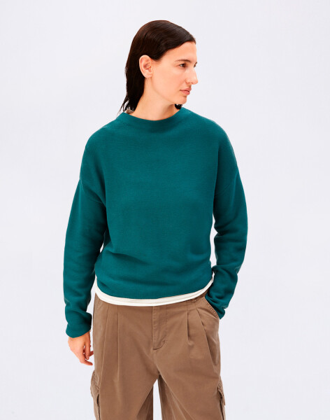 Armedangels Merinaa Links Links 3653 petrol velvet L