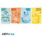 Pokémon Hrnek 320 ml - Pikachu &amp; Kanto Starters