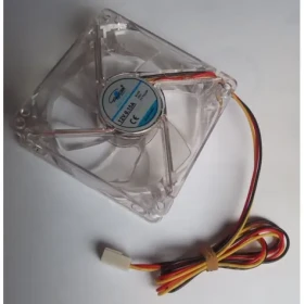 Eurocase 80mm RGB / Ventilátor / 3pin / 12V/0,15A (841451901083)