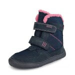 Dívčí zimní barefoot boty PRO-tex Protetika LORA NAVY - 27
