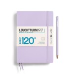 Leuchtturm1917 Zápisník 120G Lilac Medium A5 linkovaný