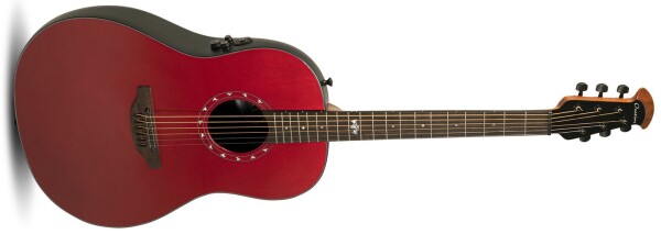 Ovation Pro Series Ultra Mid-Depth Non-Cutaway Vampira Red