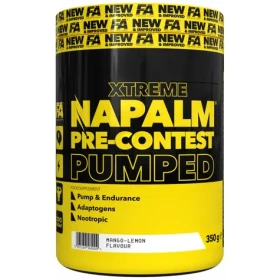 Fitness Authority Napalm Pre-Contest Pumped 350 g mango lemon (13796)