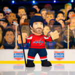Bleacher Creatures Plyšový hráč Alexander Ovechkin #8 Washington Capitals NHL