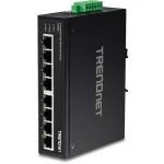 TRENDnet Průmyslový switch DIN lišta / Switch / 8-port Fast Ethernet / Unmanaged / IP30 (TI-E80)