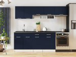 FRONTI Kuchyňská linka VIVIEN 240cm - Marine blue