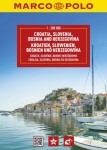 Chorvatsko, Slovinsko, Bosna a Hercegovina 1:300 000 / cestovní atlas MARCO POLO
