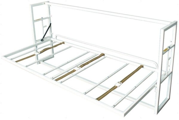 NábytekProNás Mechanismus sklápěcí palandy H (bez skříně) - horizontální sklápění ROZMĚR: 90x200 cm s lamelovým roštem