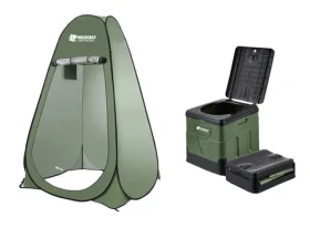 Holdcarp Set přenosného záchodu a hygienického stanu Portable Toi BIG + Toilet Shower Tent (50695061)
