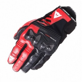 Dainese Reacto Carbon Short sportovní rukavice černé/červené vel.L - S