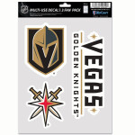 Wincraft Samolepka Vegas Golden Knights NHL Multi-Use Set (3 ks)% 1 ks