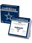 Kalendář Dallas Cowboys NFL 2027 Tischkalender