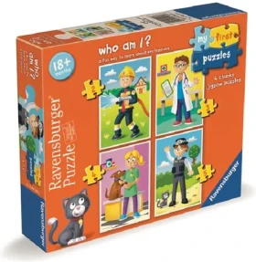 Ravensburger Puzzle: Uhádneš kdo jsem? Moje první puzzle 2/3/4/5/dílků
