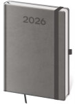 Denní diář 2026 A5 Print Pop šedý