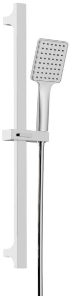 SAPHO - Sprchová souprava hranatá, posuvný držák 680, chrom SC815