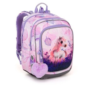 Lehký batoh s koníkem ENDY 25073 SET SMALL