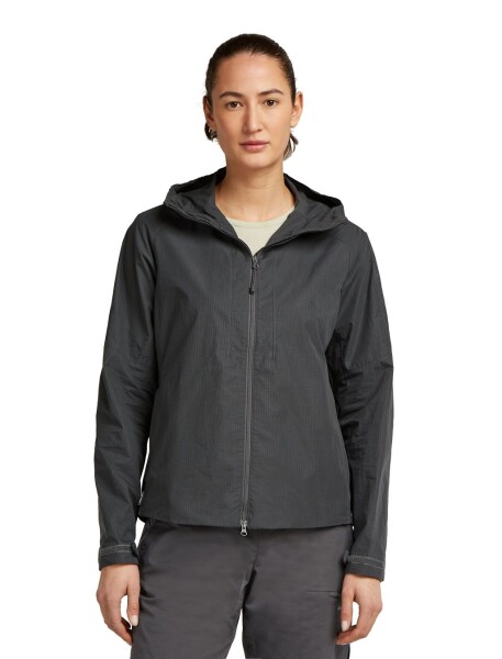 ICEBREAKER Wmns Mer Shell+ Cotton Elevation Windb Jkt, Obsidian (vzorek) velikost: S