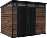 KETER PENT Signature HORIZONTAL domek 9x7 - hnědý
