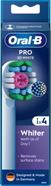Oral-B EB18-RX 3D White - 4ks / Náhradní hlavice (EB18pRX 3DWhite 4 szt.)