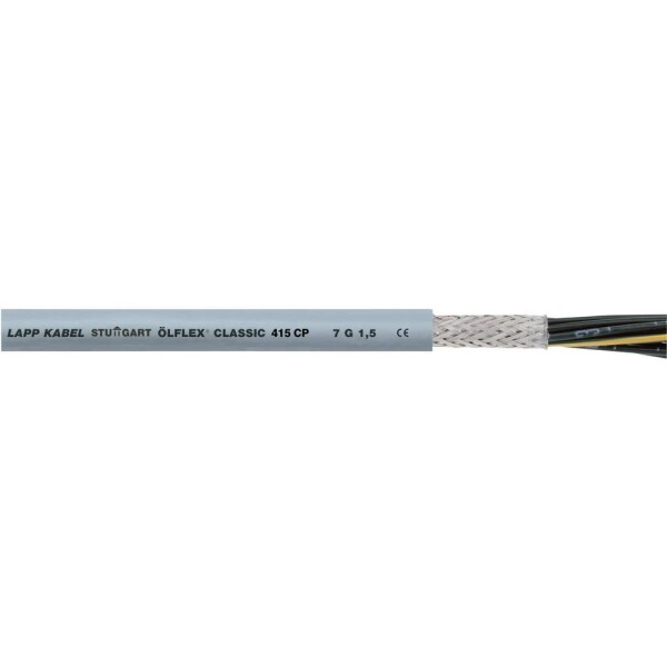 LAPP ÖLFLEX® 415 CP 1314020/1000 řídicí kabel 4 G 0.75 mm², 1000 m, šedá