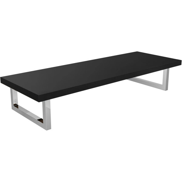 CERANO - Deska pod umyvadlo Navira Pro + 2 konzole pod desku - černá matná - 80x46x3,6 CER-606081