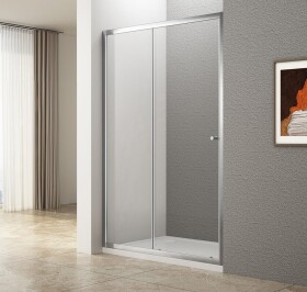 AQUALINE - UGGA posuvné sprchové dveře 1400, čiré sklo ATS140