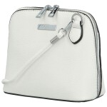 Stylová dámská crossbody kabelka Delami Petite Muse, bílá