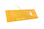 Ducky One 3 Yellow TKL MX-Silent-Red žlutá / Herní klávesnice / podsvícená / mechanická / drátová (USB) / DE (DKON2187ST-SDEPDYDYYYC1)