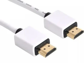 Sandberg HDMI 2.0 1m bílá / kabel HDMI na HDMI