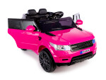 Mamido Elektrické autíčko Land Rapid Racer NEW PINKY růžový