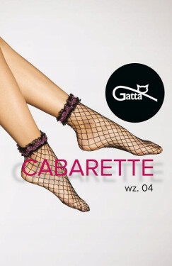 Dámské ponožky Gatta STO 568 04 Cabarette nero univerzální