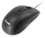 Equip Kompaktní myš černá / Myš / Drátová USB / 1000 DPI / Obouruční (245107)