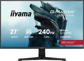 27" IIYAMA G-Master G2771HS-B1 černá / LED / IPS / 1920 x 1080 / 16:9 / 0.4 ms / 1000:1 / 350cd-m2 / VESA (G2771HS-B1)