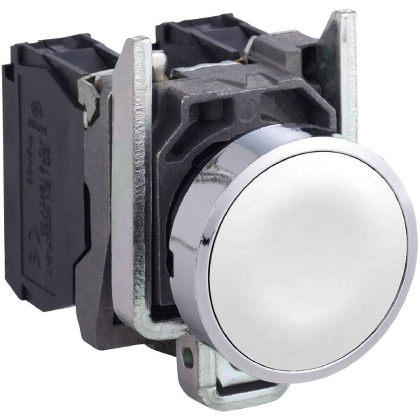 Schneider Electric XB4BA11, XB4BA11 tlačítko, 22 mm, 1 ks